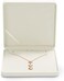Oirlv Velvet Big Necklace Gift Box Pearl Necklace White Jewelry Box