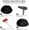 Dikoaina Faux Fur Cossack Russian Style Hat for Ladies Winter Hats for Women