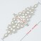 ShiDianYi Elegant Sash/Wedding Applique - Rhinestones Hot Fix or Sew On