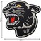 Graphic Dust Tiger Patch - Applique Embroidered patches - Iron on Patches - Backpack Patches - Size 10.5 x 10 Cm.