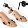 KevenAnna Pair of Premium Professional 2-way Shoe Trees, Wooden Shoe Stretcher for Men or Women