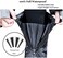 HLKZONE Waterproof Rain Boot Shoes Covers Foldable Reusable Slip Resistant Overshoes with Reflector for Women &amp; Men