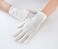 JISEN Women 20s Satin Velvet Lace gloves Formal Bridal Banquet Party Wedding Opera Colorful Mitten