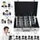 EXMAX EX-938 Wireless Headset Microphone Audio Tour Guide System for Church Translation Teaching Travel Simultaneous Interpretation Live Explanation (1 Transmitter 10 Receivers + Silver Storage Case)