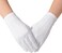 JISEN Men Police Formal Tuxedo Honor Guard Parade Nylon Cotton Gloves 26cm