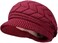 HINDAWI Women Winter Warm Knit Hat Wool Snow Ski Caps with Visor