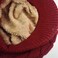 HINDAWI Women Winter Warm Knit Hat Wool Snow Ski Caps with Visor