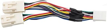 محول اضافي، كيبل اسلاك راديو على شكل حرف Y لمحول USB وجهاز تبديل CD مناسب لتويوتا (6+6) دبوس 2003-2014 تويوتا كامري كورولا هاي لاندر راف 4 ياريس