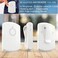 EverNary Caregiver Pager Wireless Nurse Alert Call Button System Portable Vibrating Pager for Home Patients Elderly School with 52 Ring Tones 2 Receiver &amp; 2 Emergency Transmitter (Include Belt Clip)