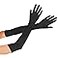 ديسيني سي بي قفازات طويلة من الساتان للنساء، قفازات حفلات المساء، قفازات زفاف رسمية