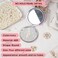 Goensjt 1200pcs 4 Sizes ABS Pearl Beads Ivory No Holes Elegant Luster, Pearls for Crafts, DIY, Vase Filling, Wedding, Birthday Party, Home Decoration (4mm, 6mm, 8mm,10mm)