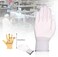 EHDIS Nylon White Working Gloves Labor Vinyl Wrap Gloves Non-slip PC Building Gloves