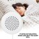 Zerone Pillow Speaker, 3.5mm Mini Pillow Speaker, Under Pillow Speaker for MP3 Phone Portable CD - White