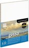 Ampersand Art Supply Gesso Wood Painting Panel: Museum Series Gessobord, 8x10, 1/8 Inch Flat Profile