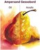 Ampersand Art Supply Gesso Wood Painting Panel: Museum Series Gessobord, 8x10, 1/8 Inch Flat Profile