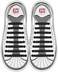 INMAKER No Tie Shoe Laces for Adults and Kids, Elastic Shoelaces for Sneakers, Rubber Silicone Tieless Laces