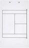 Murray Sporting Goods Dry Erase Coaches Clipboard   Double-Sided Dry Erase White Board