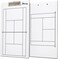 Murray Sporting Goods Dry Erase Coaches Clipboard   Double-Sided Dry Erase White Board