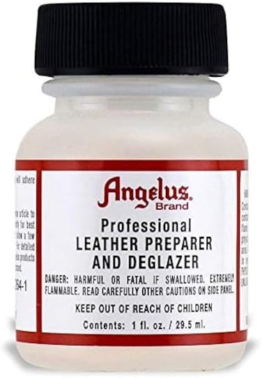 Angelus Leather Preparer And Deglazer,1oz