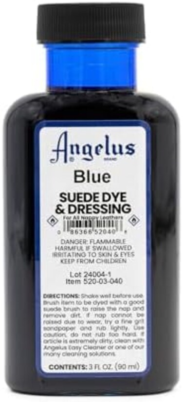 Angelus Suede Dye Blue