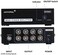 AuviPal AuviPal 8-Port (1 Input 8 Output) BNC Video Splitter Box Coaxial Distributor Amplifier for CCTV Camera Video Monitoring System Resolution up to 1080p