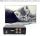 اوفيبال اوفيبال 4-Port (1 Input 4 Output) BNC Video Splitter Box محوري موزع مضخم صوت لنظام مراقبة الفيديو بدقة تصل إلى 1080p