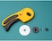 Olfa Deluxe Rotary Cutter, 60 mm, Yellow