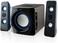 iLive Portable Wireless Speaker System with Built-In Subwoofer, 7.28 x 8.86 x 7.28 Inches, Black (iHB23B)