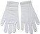 eddingtons White Butlers Gloves, Cotton Blend, One Size, Neutral, White