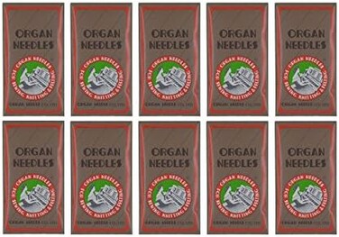 Artist Unknown Organ Sewing Machine Needles 100 Count Size 14