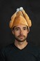 Rubie's Forum Novelties Men's Roasted Turkey Hat, Brown, One size