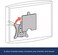 Ergotron Quick Release Bracket for Monitor and TV Screens Up to 15.9 kg, Less Than 3 Inch Display Depth and Add-on for VESA Monitor Arms