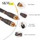 SKW Audiophiles RCA Cable 2RCA Male to 2RCA Male HiFi System Interconnect Cable with Diameter 7mm 3.2ft/1M