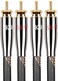 SKW Audiophiles RCA Cable 2RCA Male to 2RCA Male HiFi System Interconnect Cable with Diameter 7mm 3.2ft/1M