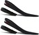 Burlingham's Height Increase Insole, Shoe Lifts for Men and Women (2 Inch) Elevated, Cushioned Heel Inserts and Arch Support Insoles   Lifted, Supportive Comfort and Breathable Black, Black, 2.0