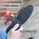 Burlingham's Height Increase Insole, Shoe Lifts for Men and Women (2 Inch) Elevated, Cushioned Heel Inserts and Arch Support Insoles   Lifted, Supportive Comfort and Breathable Black, Black, 2.0
