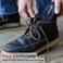 Burlingham's Height Increase Insole, Shoe Lifts for Men and Women (2 Inch) Elevated, Cushioned Heel Inserts and Arch Support Insoles   Lifted, Supportive Comfort and Breathable Black, Black, 2.0