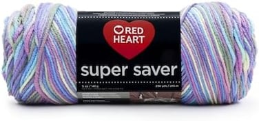RED HEART Super Saver Yarn, Monet Print