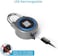 MEGAFEIS Fingerprint Padlock, Bluetooth Lock, APP, IP65 Waterproof, Smart Padlock with Keyless Biometric Suitable for Gym, Sports, Bike, School, Outdoor, Fence and Storage Blue FB