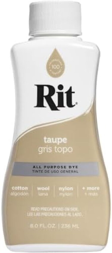 Rit Purpose Liquid Dye 236ml, Taupe