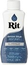 Rit Purpose Liquid Dye, Denim Blue, 236ml