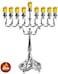 Ner Mitzvah Floating Wicks - 100 Count, Cotton, Fits Most Oil Cups, Ideal for Hanukah, Shabbat, and Spiritual Events