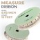 CraftyCrocodile 5/8" Natural &amp; Black Twill Tape Measure Ribbon