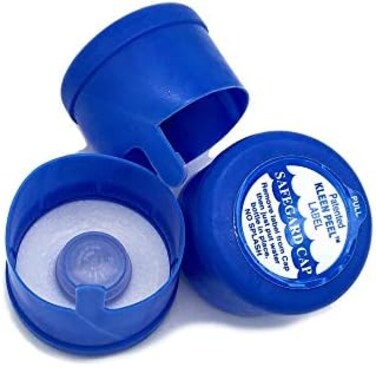 BLACKHAWK! Water Bottle Cap for 3 or 5 gallons - Non Spill (Quantity of 3) MADE IN USA.