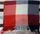 Wander Agio Women's Fashion Long Shawl Big Grid Winter Warm Lattice Large Scarf Orange Red Winter