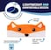 CozyPhones Kids Headphones Volume Limited with Ultra-Thin Speakers &amp; Super Soft Fleece Headband - Perfect Toddlers &amp; Children's Earphones for Home, School &amp; Travel - Fox