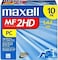 Maxell Hi-Density MF2HD Floppy Disks (Pack of 10)