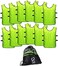 SportsRepublik Pinnies Scrimmage Vests for Kids, Youth and Adults (12-Pack) - Soccer Pennies