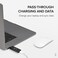 Plugable USB-C Voltage and Amperage Meter with OLED Screen for 2016/2017 MacBook Pro, 2015/2016/2017 MacBook, Lenovo Yoga, Dell XPS, HP Spectre x360, Samsung S9 Plus, S9, S8, and More.