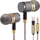 Betron YSM1000 Earphones Wired In-Ear 3.5mm Headphones with Bass Driven Sound, Tangle-Free Wire, Noise Isolating Earbuds for Laptop, Computer, Smartphone